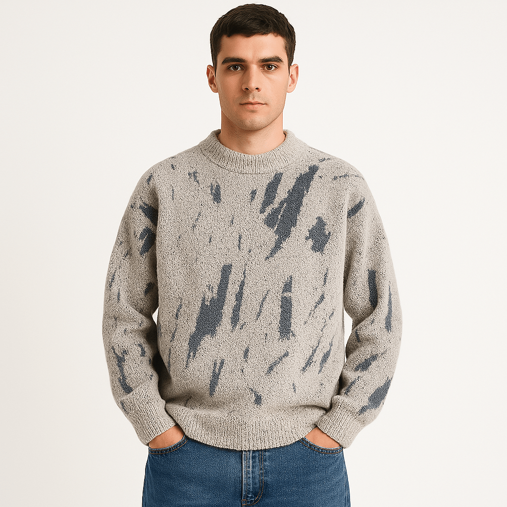 Mason | Men’s Tie - Dye Sweater - Mason Luxor