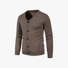 Mason | Men’s V - Neck Button - Up Cardigan - Mason Luxor