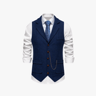 Mason | Men’s Vintage Suit Vest – British Gentleman Style - Mason Luxor Men Fashion
