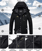 Mason | Men’s Waterproof Winter Jacket - Mason Luxor