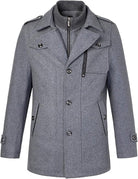 Mason | Men’s Wool Blend Overcoat - Mason Luxor
