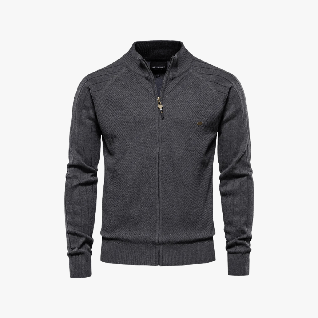 Mason | Men’s Zip - Up Sweater - Mason Luxor