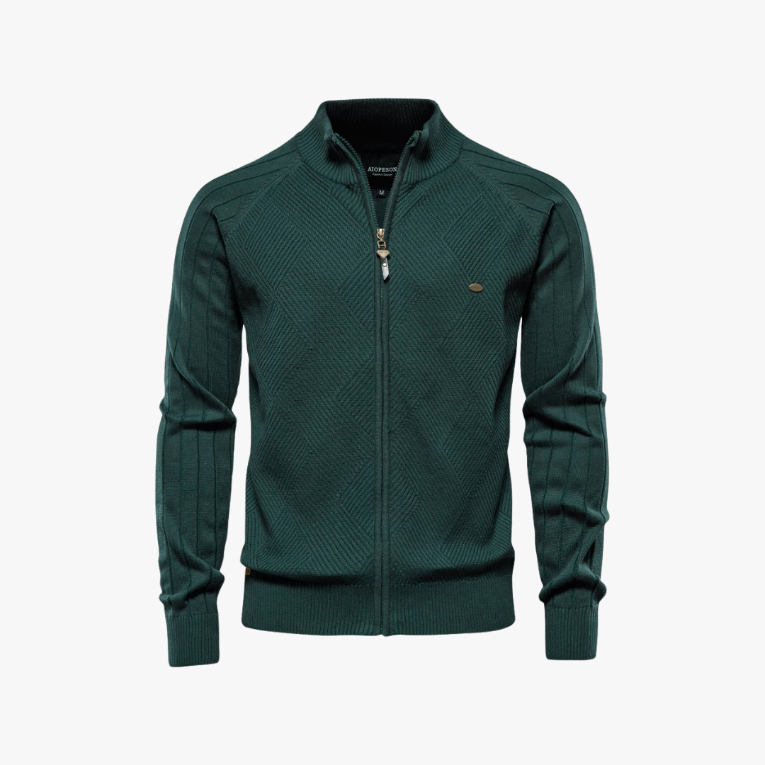 Mason | Men’s Zip - Up Sweater - Mason Luxor