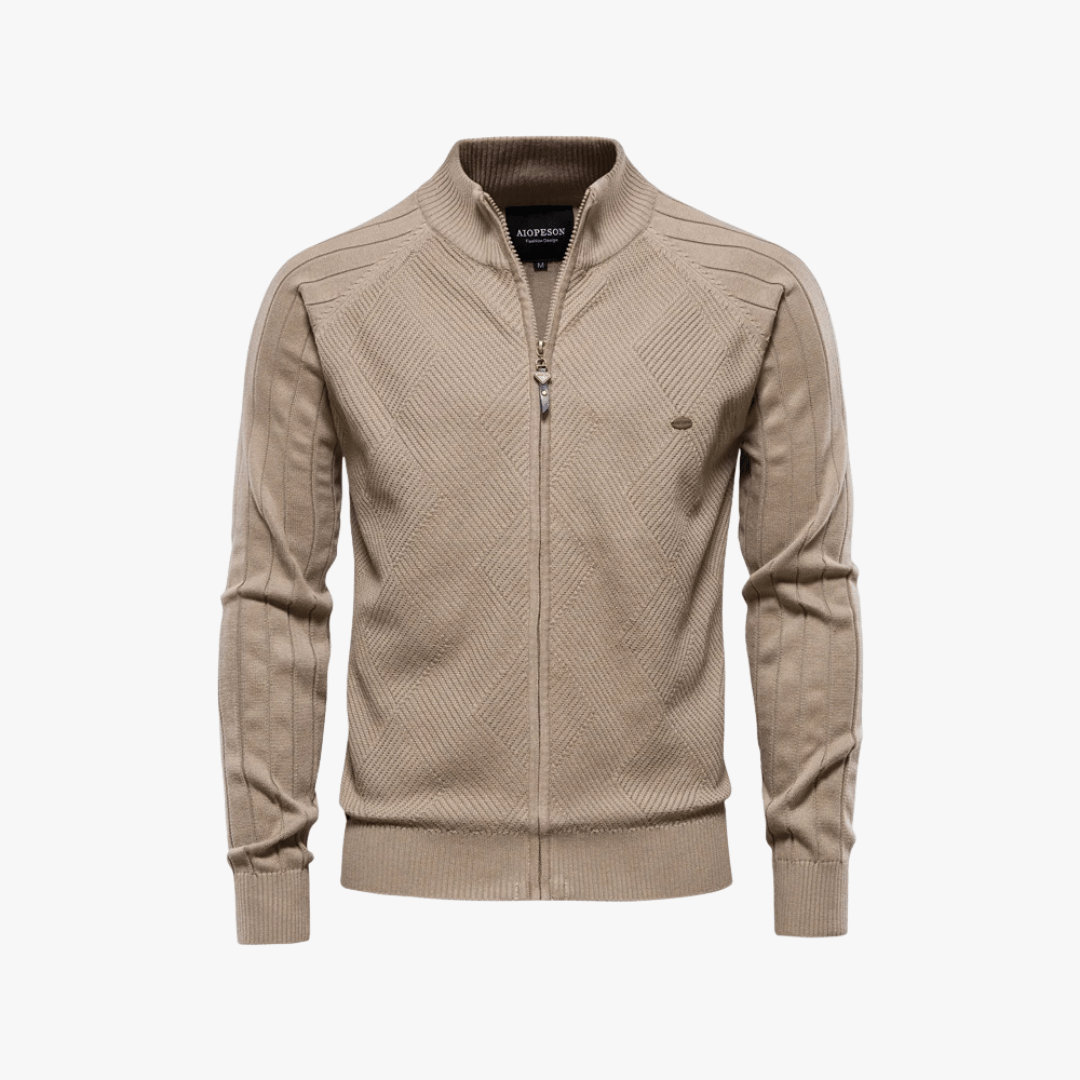 Mason | Men’s Zip - Up Sweater - Mason Luxor