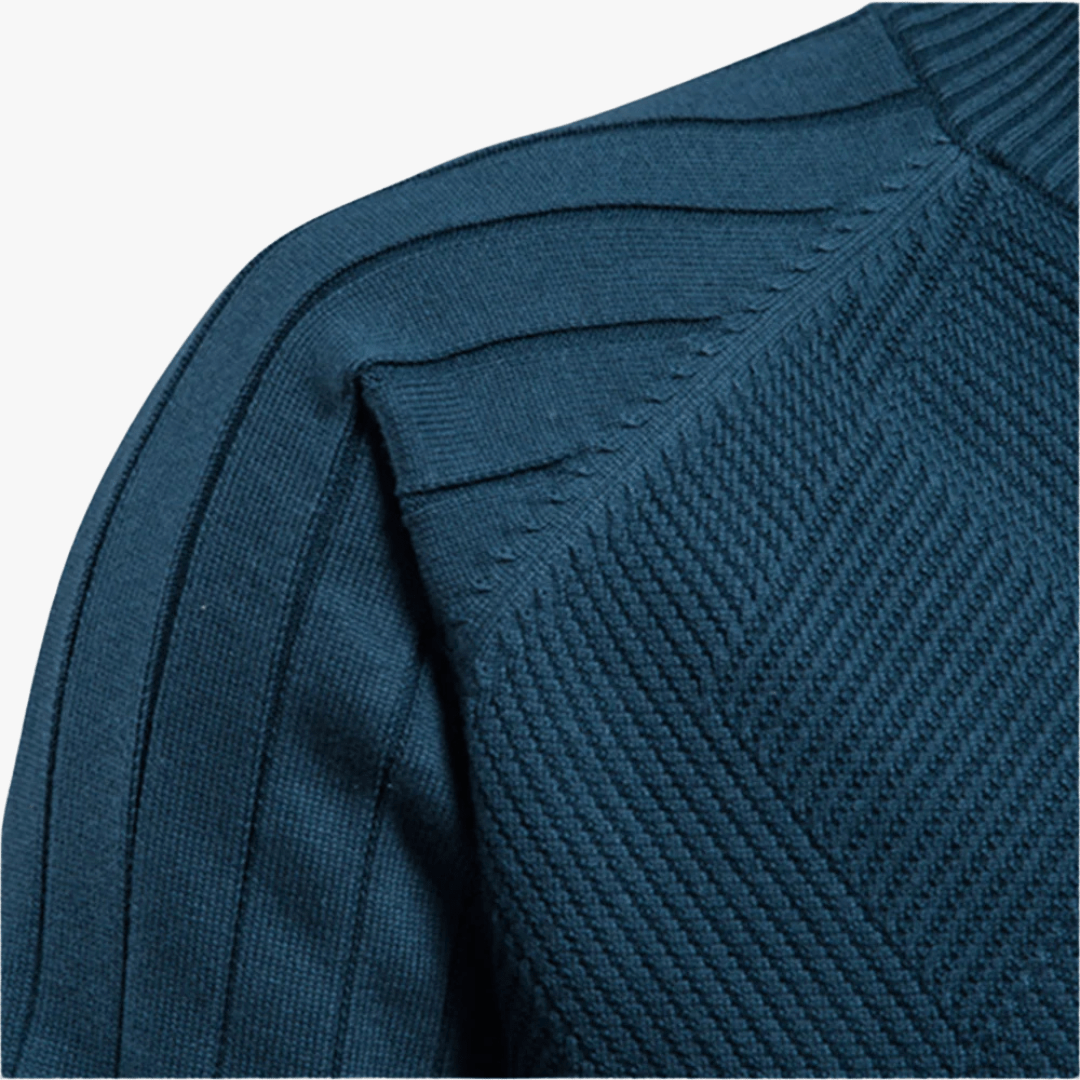 Mason | Men’s Zip - Up Sweater - Mason Luxor