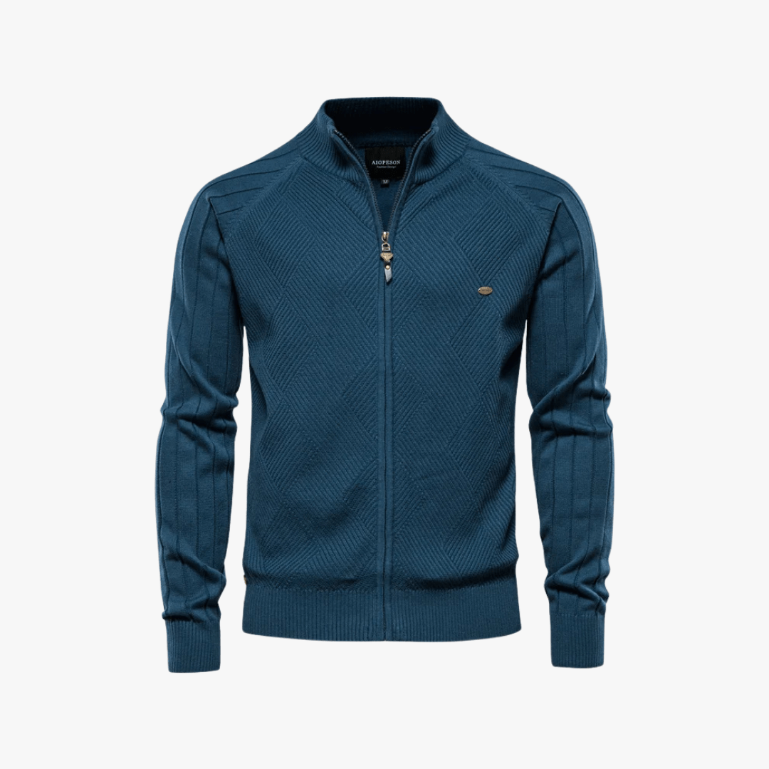 Mason | Men’s Zip - Up Sweater - Mason Luxor