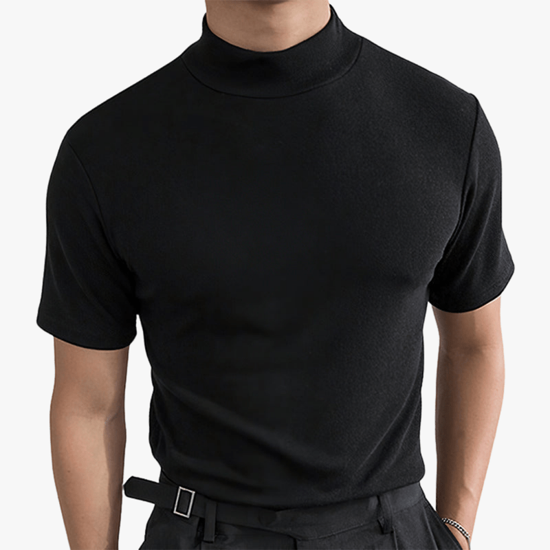 Mason | Premium Men’s High Neck T-Shirt - Mason Luxor Men Fashion