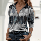 Mason | Retro Diamond Zip Polo Top – Bold Colour, Effortless Edge - Mason Luxor Men Fashion