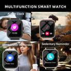 Mason | Smartwatch with Full Touch Display – Fitness & Weather Tracker for Men & Women - Mason Luxor Men Fashion