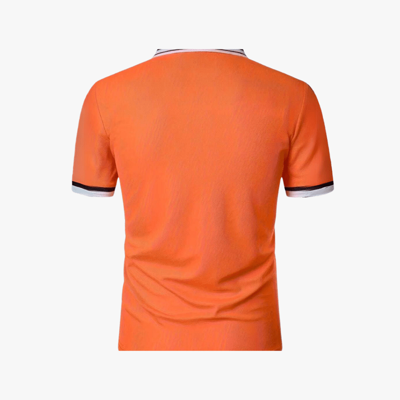 Mason | Summer Men's Slim Fit Polo Shirt – Lightweight, Stretch, Short Sleeve, Breathable & Moisture - Wicking - Mason Luxor Men Fashion