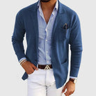 Mason | Tailored Classic Navy Men’s Blazer – Modern Gentleman Style - Mason Luxor Men Fashion