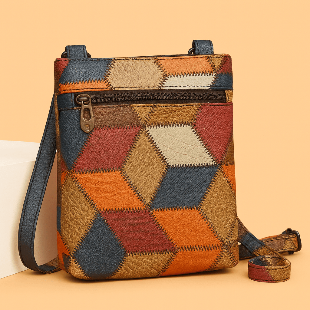 Mason | Vegan Leather Shoulder Bag – Compact & Colourful - Mini Shoulder Bag - Mason Luxor