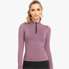 Mason | Women Equestrian & Sports Base Layer – Long Sleeve Zip Top - Ideal for Horse Riding, Gym & Running - Mason Luxor Men Fashion