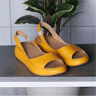 Mason | Women’s Comfortable Leather Sandals – Wide Fit Open Toe Summer Walking Shoes - Mason Luxor Men Fashion