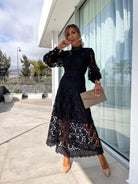 Mason | Women’s Elegant Lace Dress - Mason Luxor