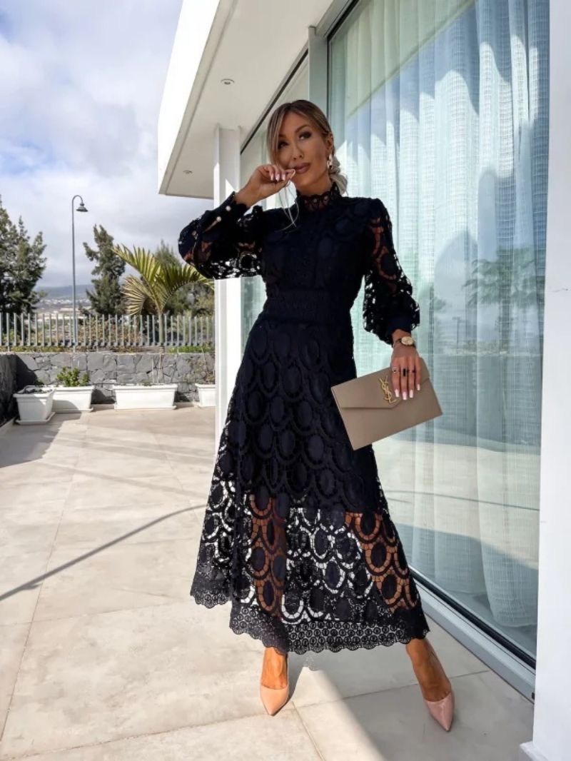 Mason | Women’s Elegant Lace Dress - Mason Luxor