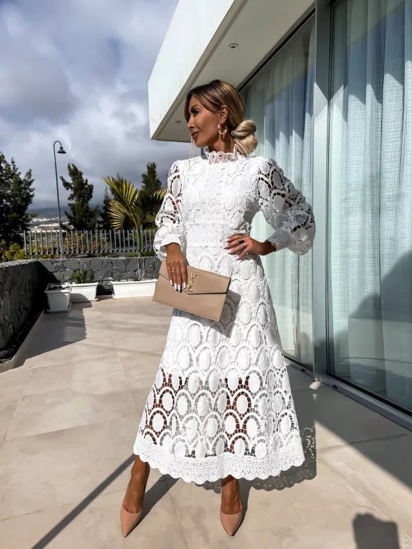 Mason | Women’s Elegant Lace Dress - Mason Luxor