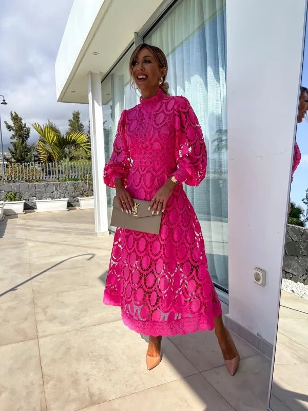 Mason | Women’s Elegant Lace Dress - Mason Luxor