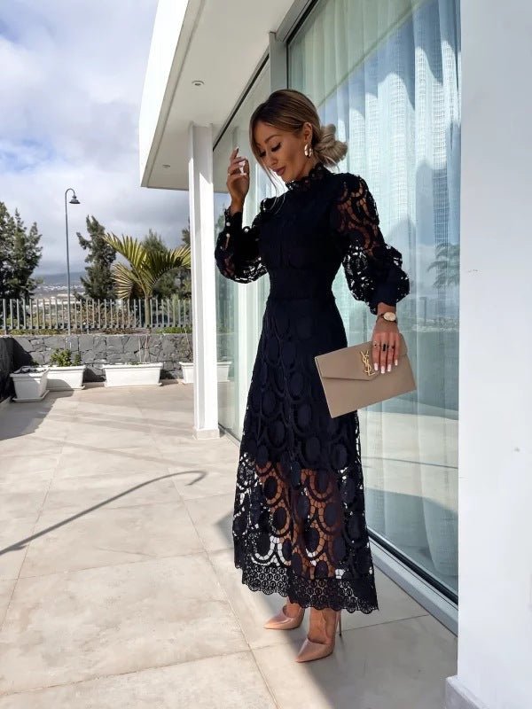 Mason | Women’s Elegant Lace Dress - Mason Luxor