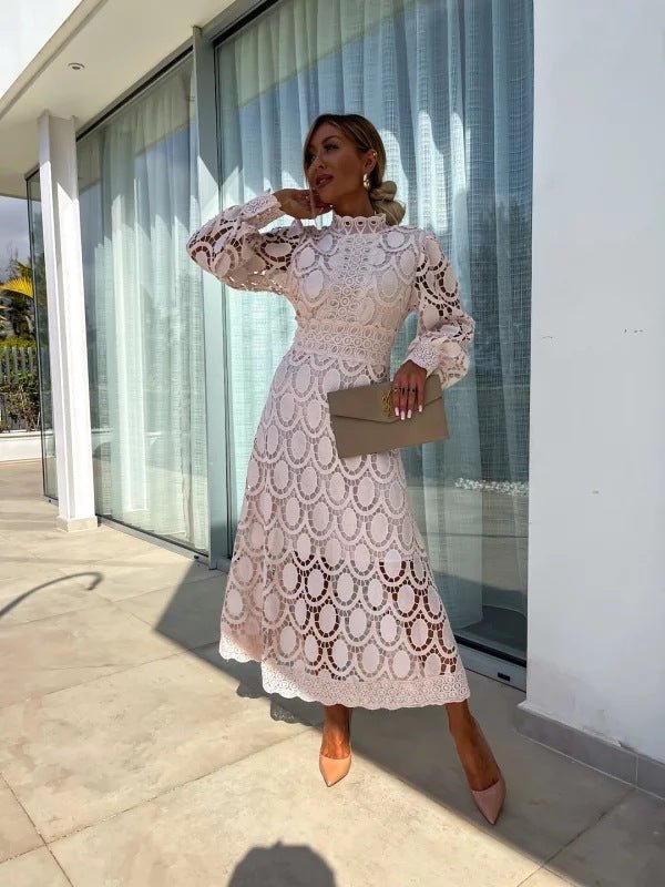 Mason | Women’s Elegant Lace Dress - Mason Luxor