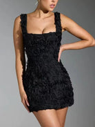 Mason | Women's Floral Corset Mini Dress - Mason Luxor