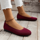 Mason | Women’s Knitted Slip - On Flats – Breathable Comfort Loafers for Walking - Mason Luxor Men Fashion