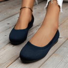 Mason | Women’s Knitted Slip - On Flats – Breathable Comfort Loafers for Walking - Mason Luxor Men Fashion