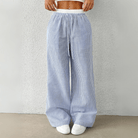 Mason | Women’s Striped Wide Leg Trousers – Lightweight Summer Fit - Mason Luxor Men Fashion