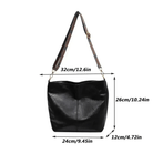 Mason | Women’s Vegan Leather Shoulder Bag - Fashionable Women - For Every Day - Mason Luxor Men Fashion