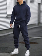 Men Tracksuits With Kangaroo Pocket | Relaxed - Mason Luxor