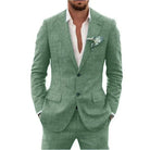 Men’s 2 - Piece Wedding Suits With Flap Pockets | Business - Mason Luxor