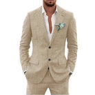 Men’s 2 - Piece Wedding Suits With Flap Pockets | Business - Mason Luxor