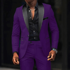 Men’s 2 - Piece Wedding Suits With Shawl Lapel Design | Tailored - Mason Luxor