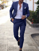 Men’s 2 - Piece Wedding Suits With Slim - Fit Design | Tailored - Mason Luxor