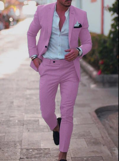 Men’s 2 - Piece Wedding Suits With Slim - Fit Design | Tailored - Mason Luxor