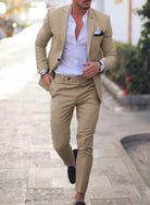 Men’s 2 - Piece Wedding Suits With Slim - Fit Design | Tailored - Mason Luxor