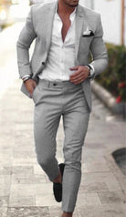 Men’s 2 - Piece Wedding Suits With Slim - Fit Design | Tailored - Mason Luxor