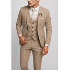 Men’s 3 - Piece Wedding Suits With Slim - Fit Design | Tailored - Mason Luxor
