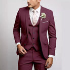 Men’s 3 - Piece Wedding Suits With Slim - Fit Design | Tailored - Mason Luxor