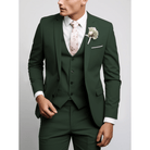 Men’s 3 - Piece Wedding Suits With Slim - Fit Design | Tailored - Mason Luxor