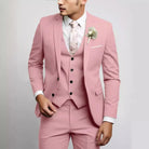 Men’s 3 - Piece Wedding Suits With Slim - Fit Design | Tailored - Mason Luxor