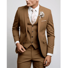 Men’s 3 - Piece Wedding Suits With Slim - Fit Design | Tailored - Mason Luxor