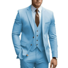 Men’s 3 - Piece Wedding Suits With Slim - Fit Design | Wedding - Mason Luxor