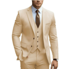Men’s 3 - Piece Wedding Suits With Slim - Fit Design | Wedding - Mason Luxor