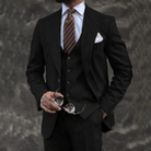 Men’s 3 - Piece Wedding Suits With Tailored Waistcoat | Business - Mason Luxor
