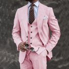 Men’s 3 - Piece Wedding Suits With Tailored Waistcoat | Business - Mason Luxor