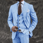 Men’s 3 - Piece Wedding Suits With Tailored Waistcoat | Business - Mason Luxor