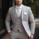 Men’s 3 - Piece Wedding Suits With Waistcoat | Tailored - Mason Luxor
