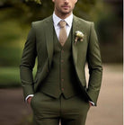 Men’s 3 - Piece Wedding Suits With Waistcoat | Tailored - Mason Luxor