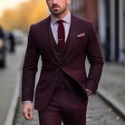 Men’s 3 - Piece Wedding Suits With Waistcoat | Tailored - Mason Luxor